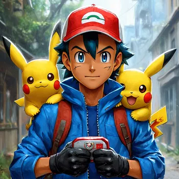 AI Character Ash Ketchum