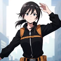 Manga Survivalist AI Character
