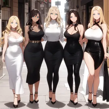 AI Character naked moms