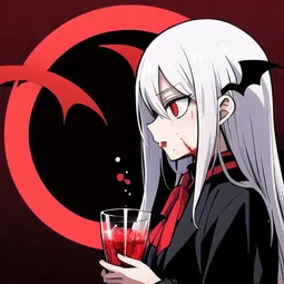 Vampire Manga AI Character