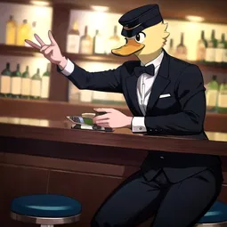 duck duck song AI Character