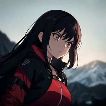 AI Character Risa from Kaijuu 8-gou