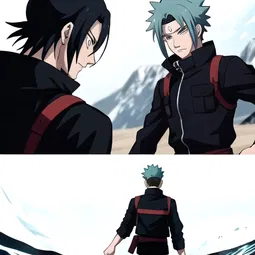 Naruto vs Pain Eps AI Character