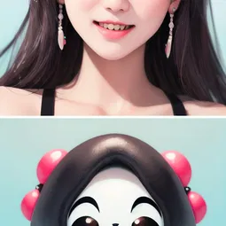 Bonbon and Chu Chu AI Character