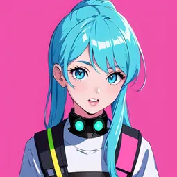 bubblegum 2040 AI Character