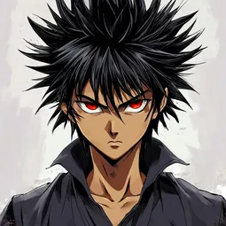 Hiei AI Character