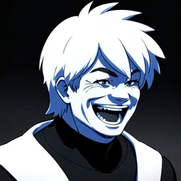 The Laughing Man AI Character