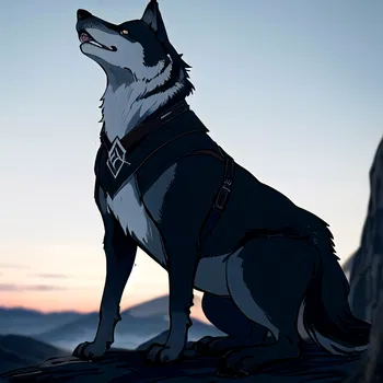 AI Character Wolf Stovetop