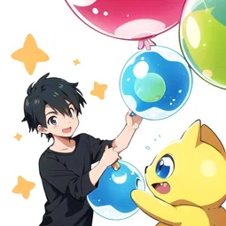 Jellymon in Digimon Ghost Game AI Character