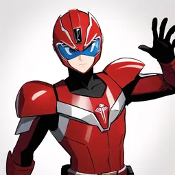 Red Ranger in Another World AI Character