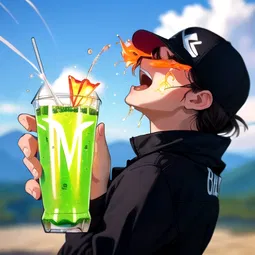 Flamin Hot Mountain Dew AI Character