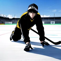 Hockey Tape AI Character