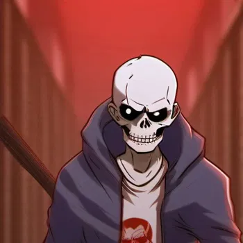 AI Character horror boneliest sans