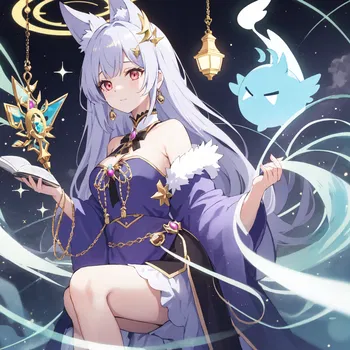 AI Character Luna Luminous