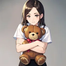 <adoption certificate for a teddy bear> AI Character