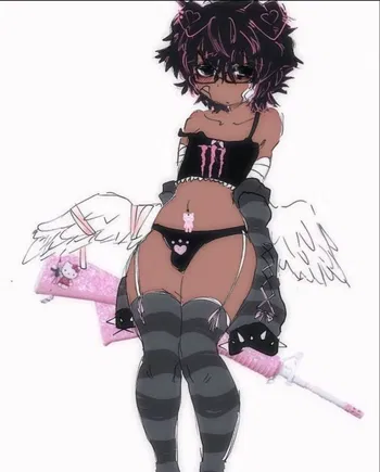 AI Character Femboy Blacked