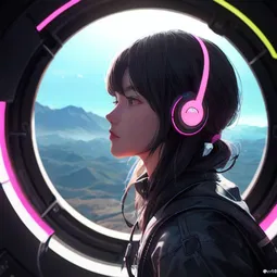 Neon PFPO AI Character