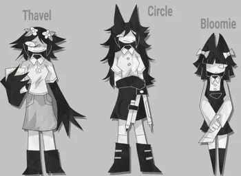 AI Character  Циркуль Блуми и Тавел 