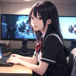Anime School Girl AI AI Character