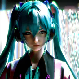 Miku Doll Creepy AI Character