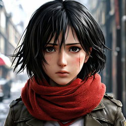 AI Character Mikasa Ackerman