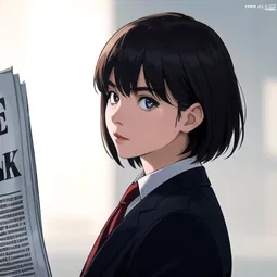 Neuen Times Newspaper AI Character