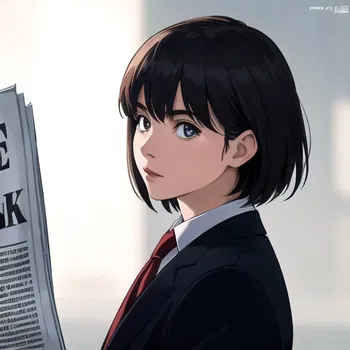 AI Character Neuen Times Newspaper
