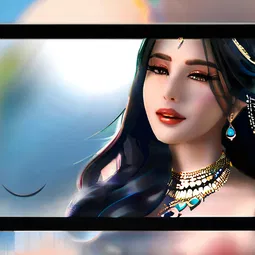 Nidal Wonder Girlfriend AI Character