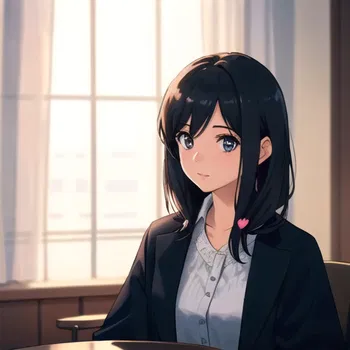 AI Character Wishing Heart