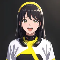 Black and Yellow 4s AI Character