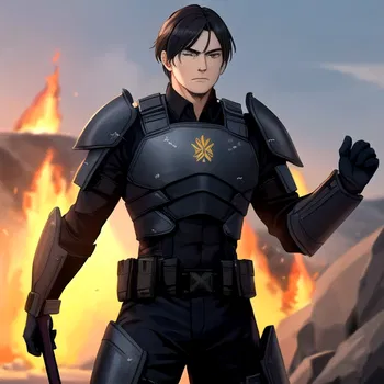 AI Character Ballistic Shield