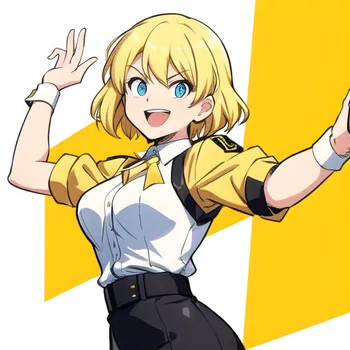 AI Character Blondie the Anime Hero