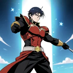 Action Anime Hero AI Character