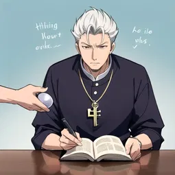 God Bless You Manwha AI Character