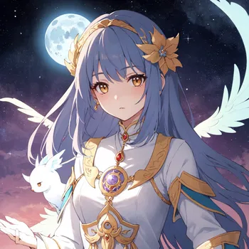 AI Character Luna d'Argento