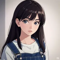 key overalls AI Character