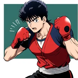 Hajime No Ippo Manga AI Character