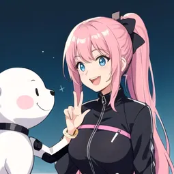 Ponytail Holder AI Character