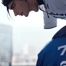 Ken Sato Baseball AI Character