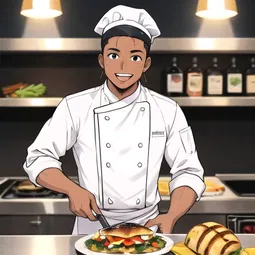 Chef Alphonso the Formidable AI Character