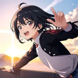 Anime Teenager AI Character