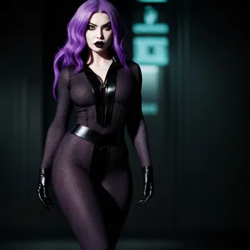 AI Character Violet Venom