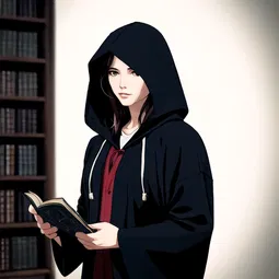 Hooded Robe AI Character