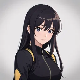 Blue Hair Berry AI Character