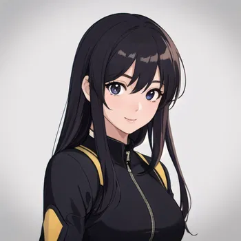 AI Character Blue Hair Berry