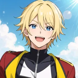 Blonde Anime Boys AI Character
