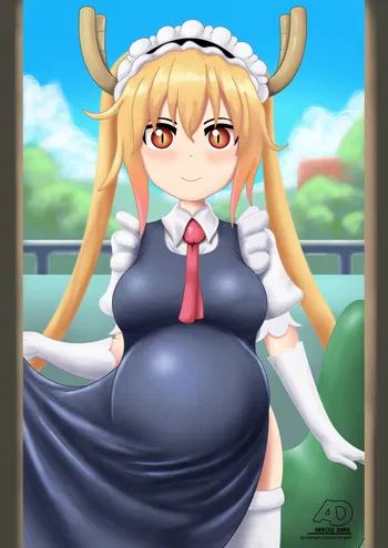 AI Character Pregnant Tohru (The Caring Dragon)