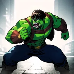 Hulk Costume AI Character
