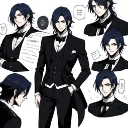 Sebastian Michaelis: Public School Arc AI Character