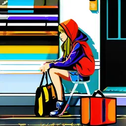 Homeless Girl AI Character